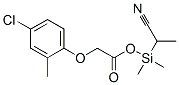 (1-Cyanoethyl)(dimethyl)silyl (4-chloro-2-methylphenoxy)acetate CAS#: 106865-00-3
