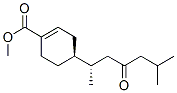 1-Cyclohexene-1-carboxylic acid, 4-(1,5-dimethyl-3-oxohexyl)-, methyl ester, (1S,4S)-(-)- CAS#: 26462-72-6