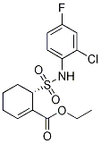 1-Cyclohexene-1-carboxylic acid, 6-[[(2-chloro-4-fluorophenyl)aMino]sulfonyl]-, ethyl ester, (6S)- CAS#: 243984-10-3