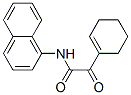 1-Cyclohexene-1-glyoxylamide, N-1-naphthyl- CAS#: 22914-94-9