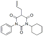 1-Cyclohexyl-3-phenyl-5-(2-propenyl)barbituric acid CAS#: 1045-97-2