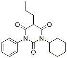 1-Cyclohexyl-3-phenyl-5-propylbarbituric acid CAS#: 1045-96-1