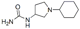 (1-Cyclohexyl-3-pyrrolidinyl)urea CAS#: 18471-33-5