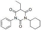 1-Cyclohexyl-5-ethyl-3-phenylbarbituric acid CAS#: 1042-85-9