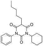 1-Cyclohexyl-5-pentyl-3-phenylbarbituric acid CAS#: 1051-12-3