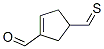 1-Cyclopentene-1-carboxaldehyde, 4-(thioxomethyl)- (9CI) CAS#: 225217-99-2
