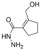 1-Cyclopentene-1-carboxylic acid, 2-(hydroxymethyl)-, hydrazide CAS#: 14668-65-6