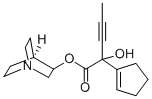 1-Cyclopenteneglycolic acid, alpha-(1-propynyl)-, 3-quinuclidinyl este r CAS#: 102571-08-4