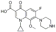1-Cyclopropyl-6-fluoro-8-Methoxy-4-oxo-7-(piperazin-1-yl)1,4-dihydroquinoline-3-carboxylic acid CAS#: 112811-57-1