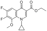 1-Cyclopropyl-6,7-difluoro-1,4-dihydro-8-methoxy-4-oxo-3-quinolinecarboxylic acid ethyl ester CAS#: 112811-71-9