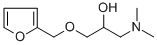 1-(DIMETHYLAMINO)-3-(2-FURYLMETHOXY)PROPAN-2-OL CAS#: 17946-08-6