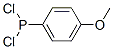 1-(Dichlorophosphino)-4-methoxybenzene CAS#: 19909-85-4
