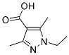 1-ETHYL-3,5-DIMETHYL-1H-PYRAZOLE-4-CARBOXYLIC ACID CAS#: 108444-24-2