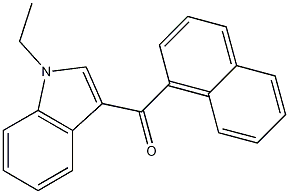 (1-Ethyl-1H-indol-3-yl)-naphthalen-1-yl-methanone CAS#: 209414-05-1