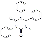 1-Ethyl-5,6-dihydro-3,5,6-triphenyl-1,3,5-triazine-2,4(1H,3H)-dione CAS#: 13787-70-7