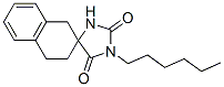 1'-Hexylspiro[tetralin-2,4'-imidazolidine]-2',5'-dione CAS#: 109869-54-7