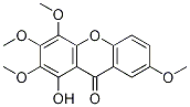 1-Hydroxy-2,3,4,7-tetramethoxyxanthone CAS#: 14103-09-4