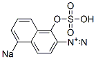 1-Hydroxy-5-sodiosulfo-2-naphthalenediazonium CAS#: 19361-54-7