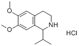 1-ISOPROPYL-6,7-DIMETHOXY-1,2,3,4-TETRAHYDROISOQUINOLINE HYDROCHLORIDE, 98 CAS#: 214046-76-1