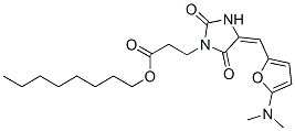 1-Imidazolidinepropanoic  acid,  4-[[5-(dimethylamino)-2-furanyl]methylene]-2,5-dioxo-,  octyl  ester CAS#: 218153-97-0