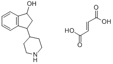 1-Indanol, 3-(4-piperidyl)-, fumarate (1:1) (salt) CAS#: 20902-75-4