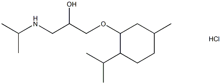 1-(Isopropylamino)-3-(p-menth-3-yloxy)-2-propanol hydrochloride CAS#: 20041-47-8