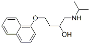 1-(Isopropylamino)-4-(1-naphtyloxy)-2-butanol CAS#: 19343-28-3