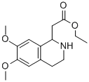 1-Isoquinolineacetic acid, 1,2,3,4-tetrahydro-6,7-dimethoxy-, ethyl ester CAS#: 14028-68-3