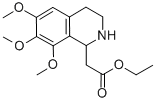 1-Isoquinolineacetic acid,1,2,3,4-tetrahydro-6,7,8-trimethoxy-,ethyl ester CAS#: 101256-77-3