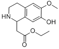 1-Isoquinolineacetic acid,1,2,3,4-tetrahydro-7-hydroxy-6-methoxy-,ethyl ester CAS#: 111599-04-3