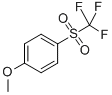 1-METHOXY-4-TRIFLUOROMETHANESULFONYL-BENZENE CAS#: 15183-74-1