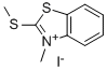 1-METHYL-2-METHYLTHIO-BENZTHIAZOLIUM-IODIDE CAS#: 20064-98-6