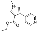 1-METHYL-4-(4-PYRIDINYL)-1H-PYRROLE-3-CARBOXYLIC ACID ETHYL ESTER CAS#: 259816-60-9