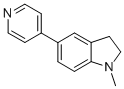 1-METHYL-5-(4-PYRIDINYL)INDOLINE CAS#: 1453-83-4