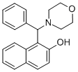 1-(MORPHOLINO(PHENYL)METHYL)NAPHTHALEN-2-OL CAS#: 24685-08-3