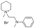 1-Methyl-1-(2-(N-methylanilino)ethyl)piperidinium bromide CAS#: 102207-35-2