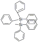 1-Methyl-1,1,2,2,2-pentaphenyldisilane CAS#: 1450-22-2