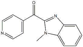 (1-Methyl-1H-benzo[d]iMidazol-2-yl)(pyridin-4-yl)Methanone CAS#: 13745-27-2