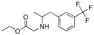 [1-Methyl-2-(3-trifluoromethylphenyl)ethyl]aminoacetic acid ethyl ester CAS#: 29484-98-8