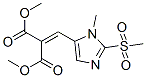 [[1-Methyl-2-(methylsulfonyl)-1H-imidazol-5-yl]methylene]propanedioic acid dimethyl ester CAS#: 105956-08-9