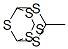 1-Methyl-2,4,6,8,9,10-hexathiaadamantane CAS#: 13847-89-7
