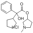 1-Methyl-3-(a-cyclopentylmandeloyloxy)pyrrolidinehydrochloride CAS#: 13118-10-0