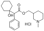 (1-Methyl-3-piperidyl)methyl-(1-hydroxycyclohexyl)phenylacetate hydroc hloride CAS#: 101564-14-1