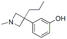 1-Methyl-3-propyl-3-(3-hydroxyphenyl)azetidine CAS#: 17184-83-7