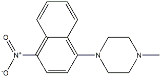 1-Methyl-4-(4-nitro-1-naphthyl)piperazine CAS#: 16154-63-5