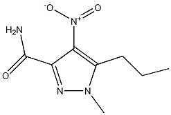 1-Methyl-4-nitro-5-propyl-1H-pyrazole-3-carboxamide CAS#: 247583-72-8