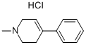 1-Methyl-4-phenyl-1,2,3,6-tetrahydropyridine hydrochloride CAS#: 23007-85-4