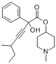 1-Methyl-4-piperidyl phenyl(3-methyl-1-pentynyl)glycolate CAS#: 101711-09-5