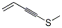 1-Methylthio-3-buten-1-yne CAS#: 13030-50-7