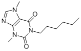 1-N-HEXYLTHEOBROMINE CAS#: 1028-33-7